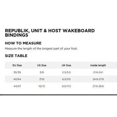 Jobe Host Wakeboard Bindings Black