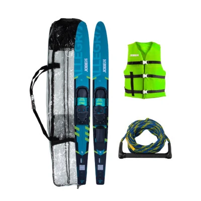 Jobe Allegre Combo Waterskis Teal - Waterski Package