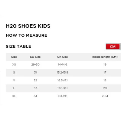 Jobe H2O Shoes 2mm Kids