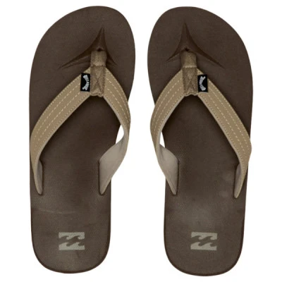 Billabong Flip Flops - All Day Casual - Dark Brown