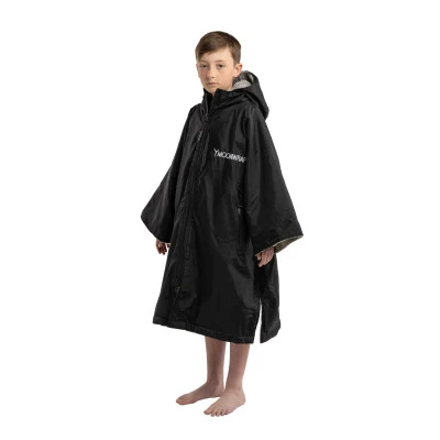 Frostfire Moonwrap Kids Waterproof Changing Robe - Small - Black