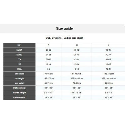 GUL Dartmouth Drysuit Black