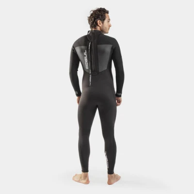 GUL Response 3/2mm Flatlock Steamer Wetsuit - Black
