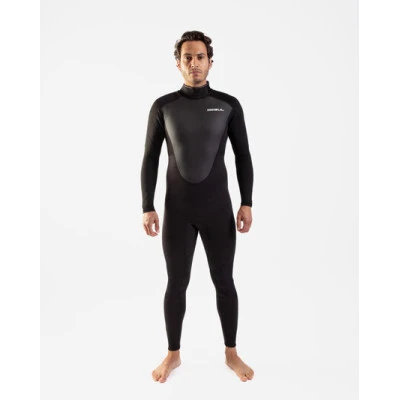 GUL Response 3/2mm Flatlock Steamer Wetsuit - Black