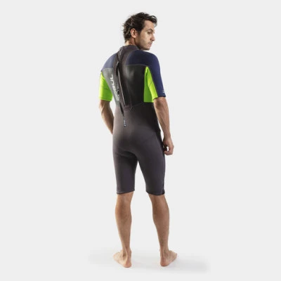 GUL Response 3/2mm Flatlock Shorty Wetsuit - Grey Sulphur