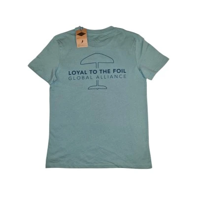 Loyal To The Foil - T-Shirt - Fuselage Logo - Teal