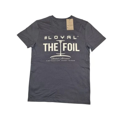 Loyal To The Foil - T-Shirt - Foil Logo - Anthracite