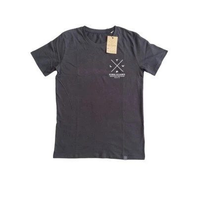 Loyal To The Foil - T-Shirt - 'X' Hydrofoil logo - Black