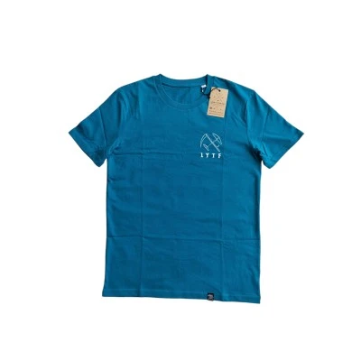 Loyal To The Foil - T-Shirt - 'X' Reaper logo - Turquoise