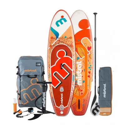 Mistral Filigree DSFL 10.6 Inflatable Paddle Board (SUP) Package