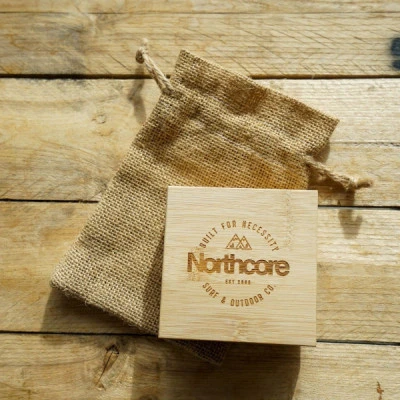 Northcore Bamboo Surf Wax Box