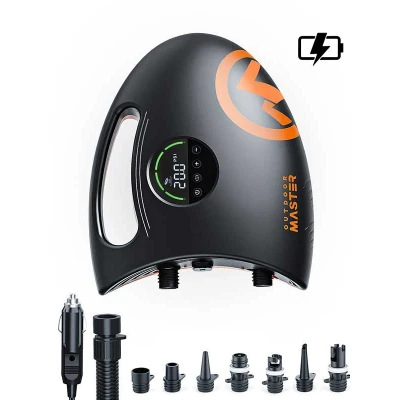 Outdoor Master The Shark 2S Rechargeable 20PSI SUP Pump