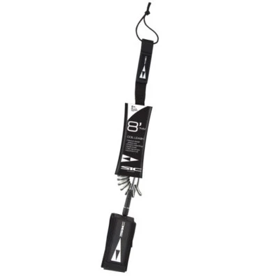 SIC Coil SUP Leash Black 8'