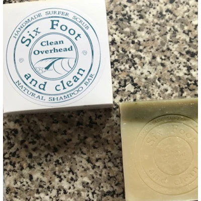 Six Foot and Clean - Clean Overhead Shampoo Bar