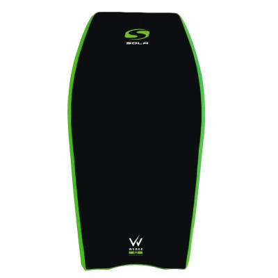 Sola 42" Wedge Bodyboard - Black/Green