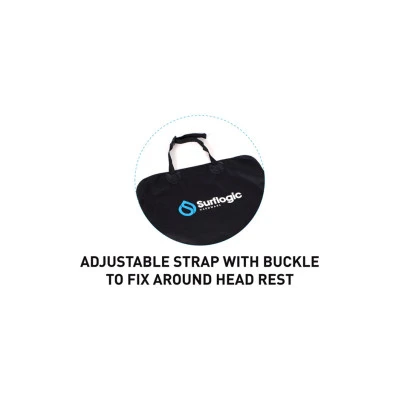 Surflogic Waterproof Car Seat Cover Back - Triple Seat - Clip System