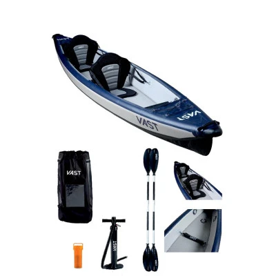 VAST Stealth HP Kayak Package - 2 Person - Navy