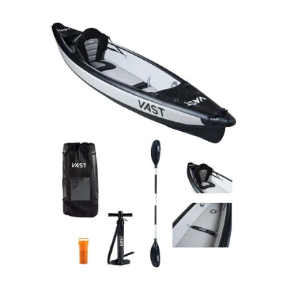 VAST Stealth HP Kayak Package - 1 Person - Black