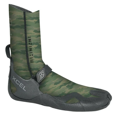 XCEL 5mm Infiniti Round Toe Wetsuit Boots - Camo US13