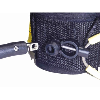 XM Stand Up Paddle (SUP) Leash - Power Clip - Coiled 9ft - Ankle