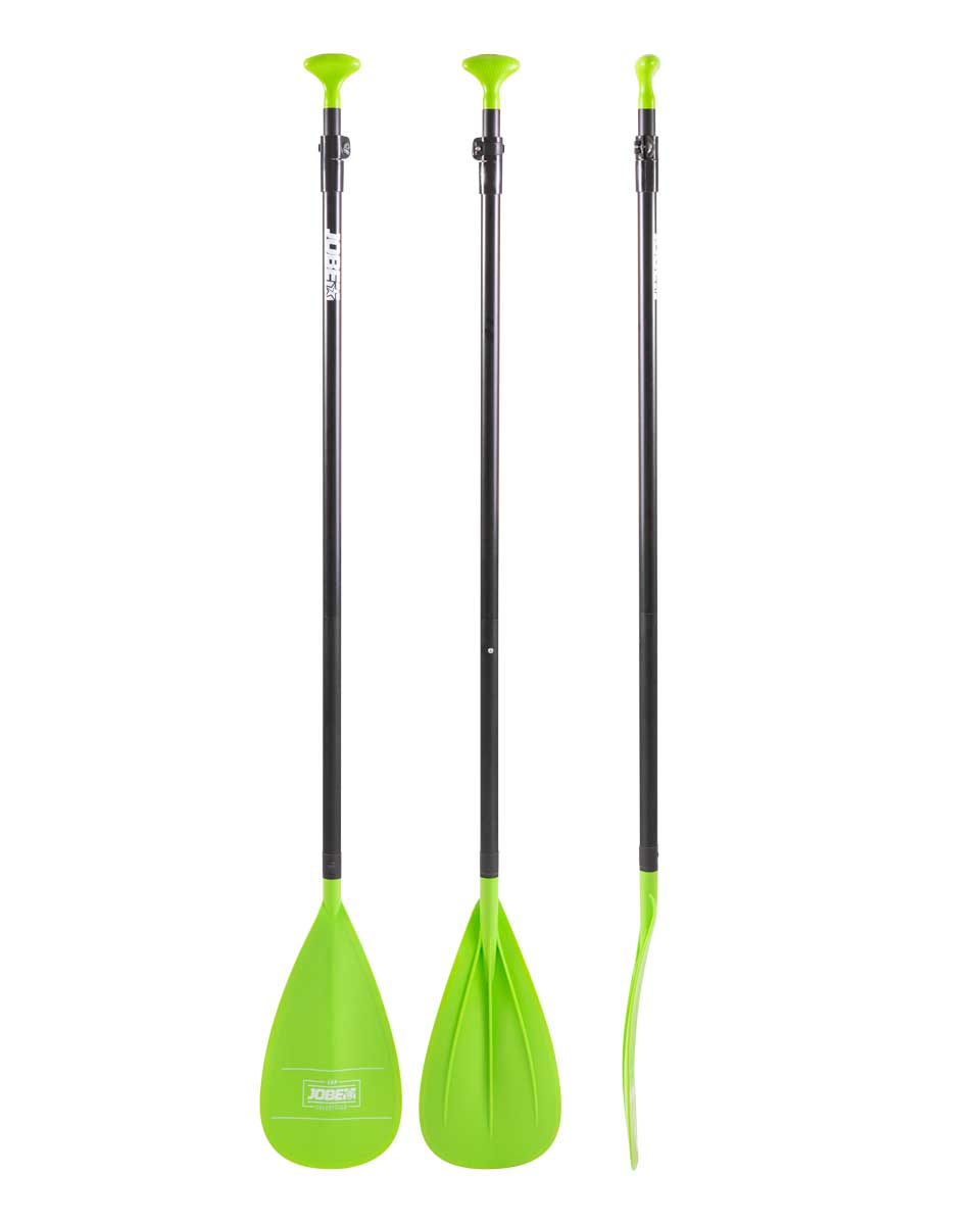 Jobe Aluminium SUP Paddle Lime 3-Piece