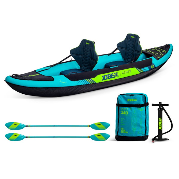 Jobe Croft Inflatable Kayak Package - 2 Person
