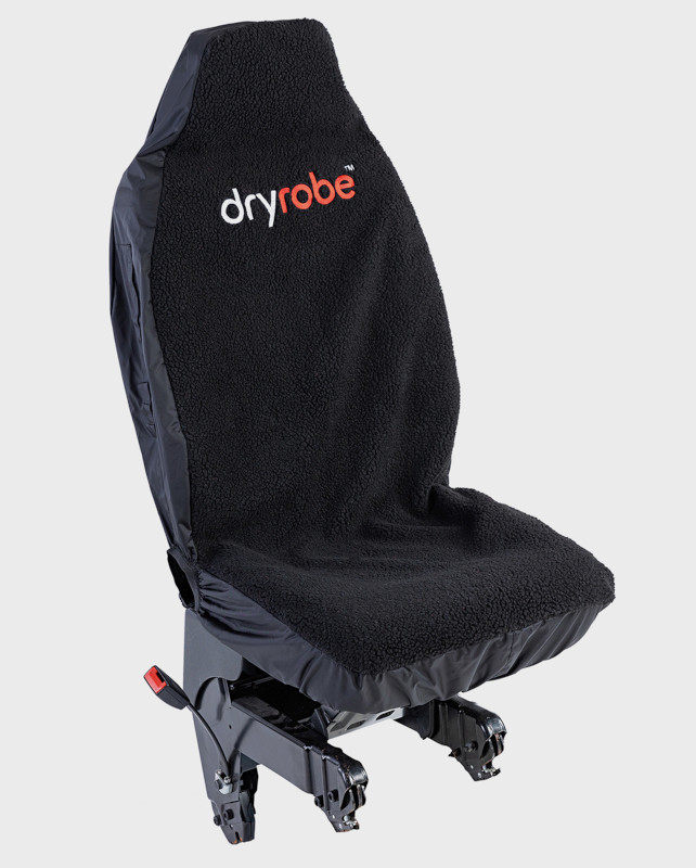 Water Repellent Dryrobe Car Seat Cover - Black