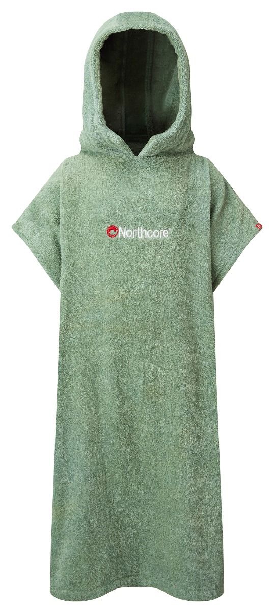 Northcore Beach Basha Changing Robe - Childrens Green