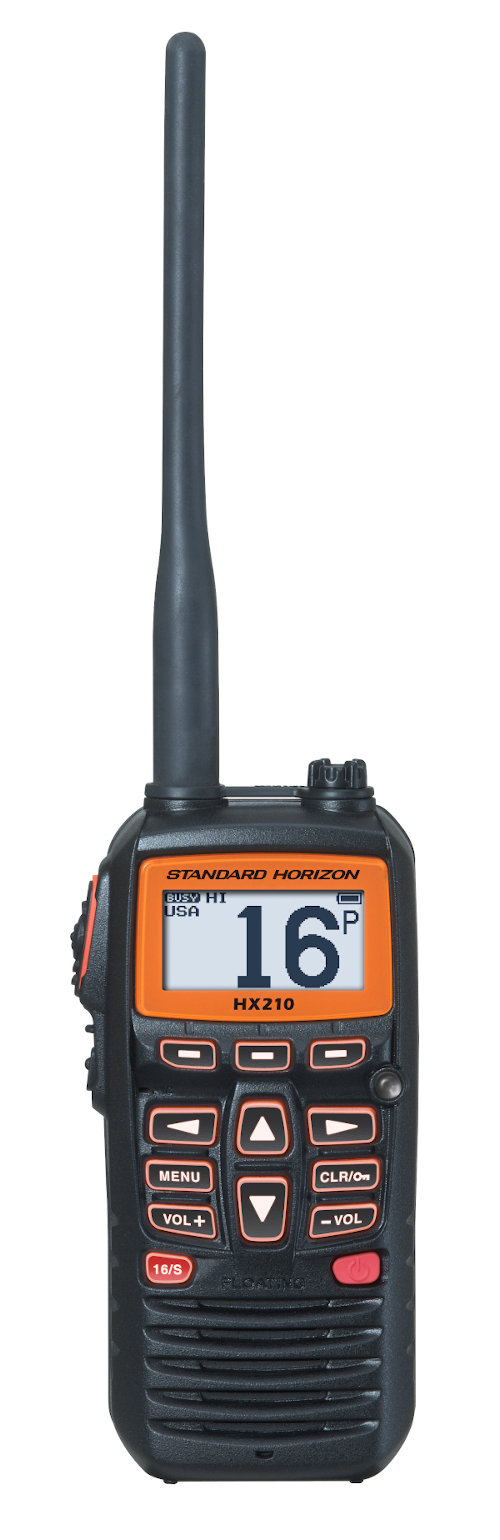 Standard Horizon HX210E Compact Floating Handheld VHF