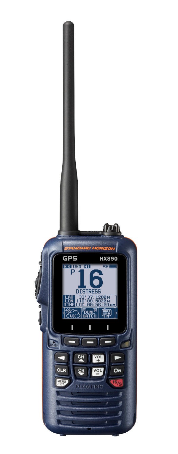 Standard Horizon HX890E Floating Handheld DSC VHF [Blue]