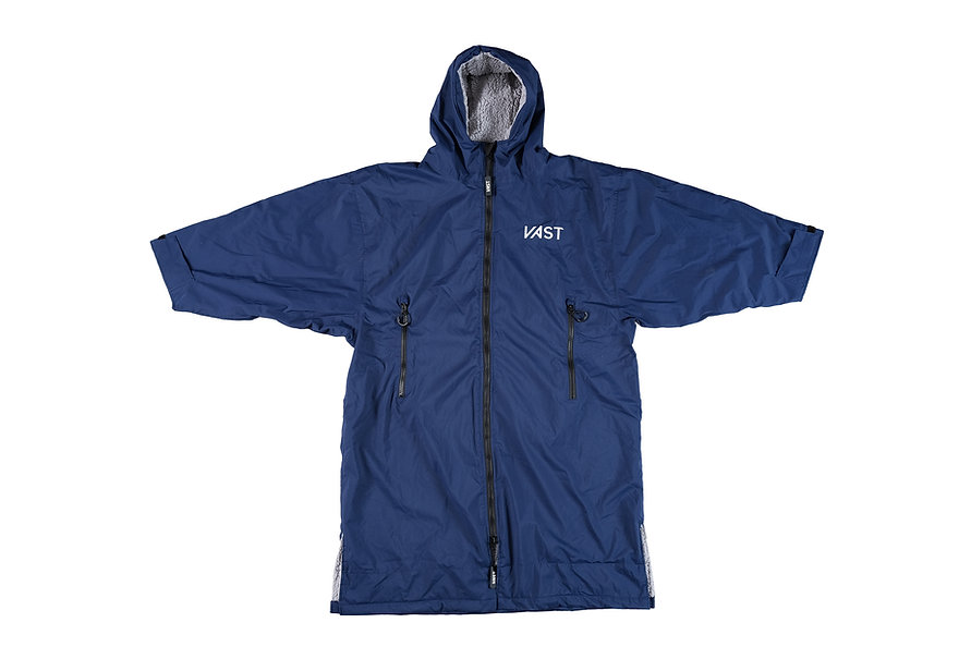 VAST Changing Robe - Navy Black