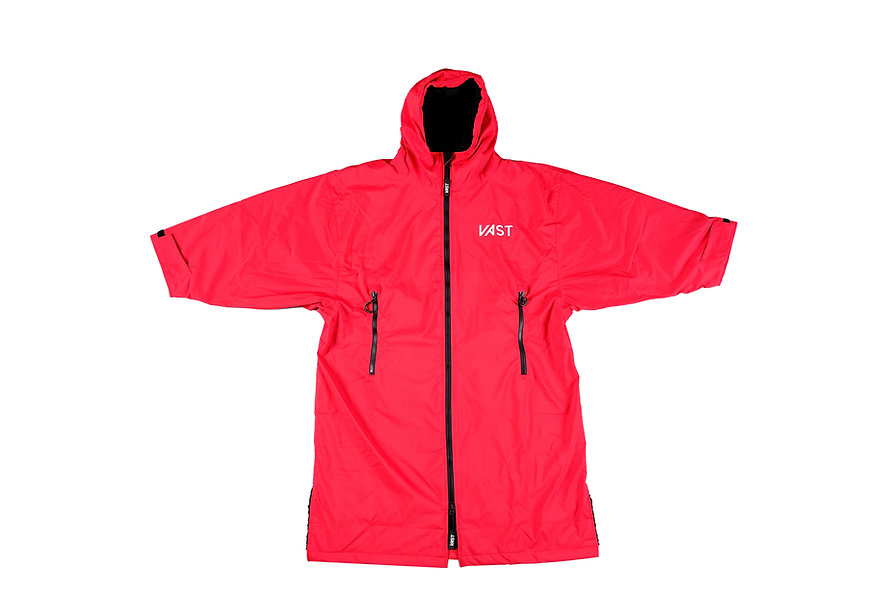 VAST Changing Robe - Red Black